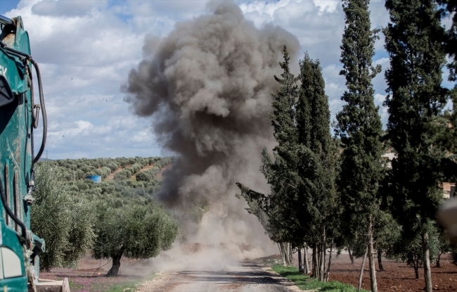 Afrin'deki patlayıcıları "Leylak" buluyor, "METİ" imha ediyor